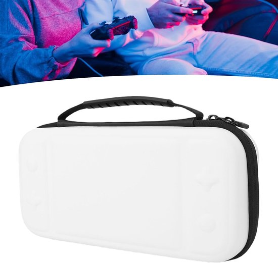 lyrlody Handheld Game Console Draagtas, voor 2 (WHITE) — afbeelding 3