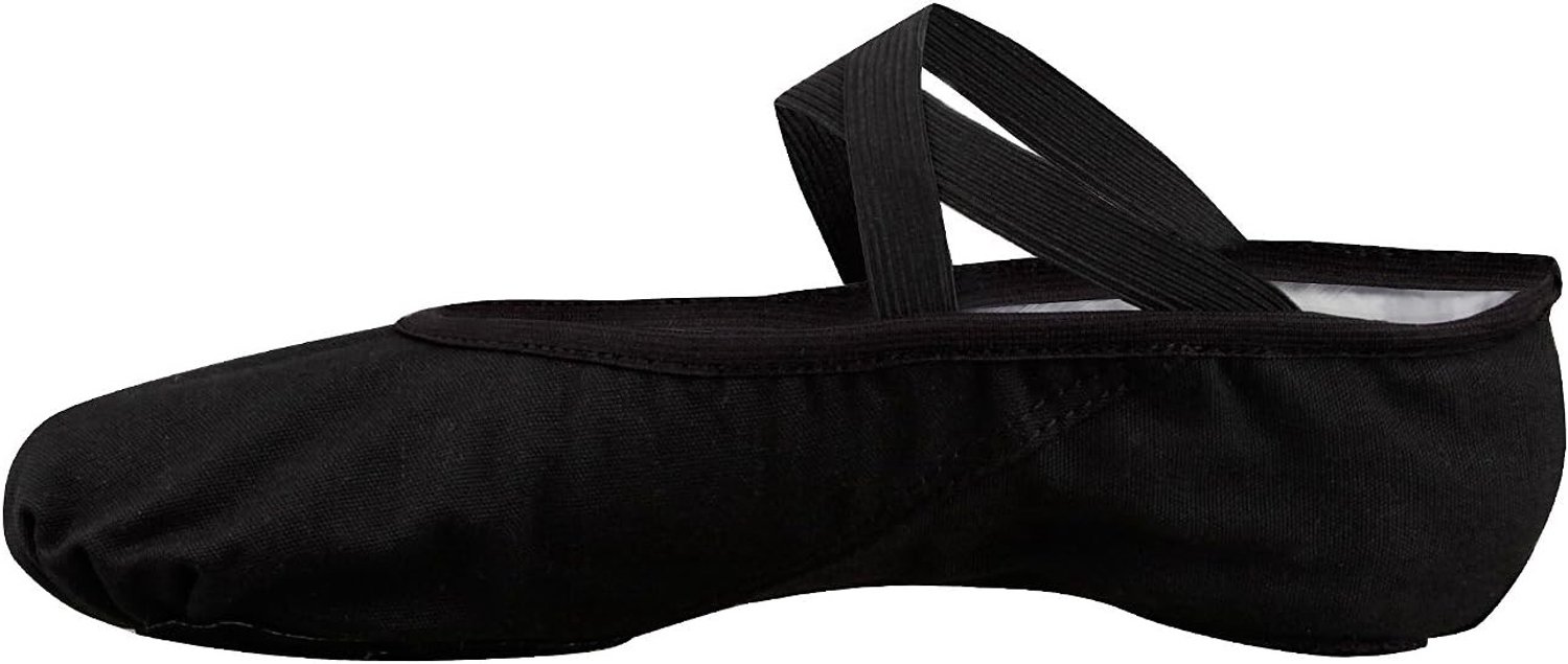 Balletschoenen voor meisjes, comfortabele dansschoenen van canvas voor kinderen en tieners