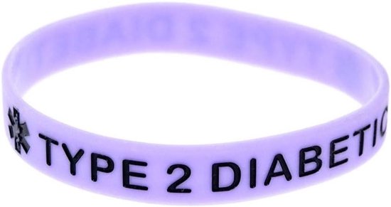 Zachte siliconen polsbanden voor diabetes type 2 - 5 stuks - Herinnering, Gezondheid, Comfort — afbeelding 2