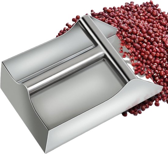 Roestvrijstalen voedsellepel, keukenschep, theelepel, snoeplepel, schep voor bloem en popcorn, kleine multifunctionele keukenlepel, multifunctioneelkeukengereedschap, serveerlepel voor de bar Snoeplepel,snoeplepel,schep voor bloem en popcorn, kleine — afbeelding 5