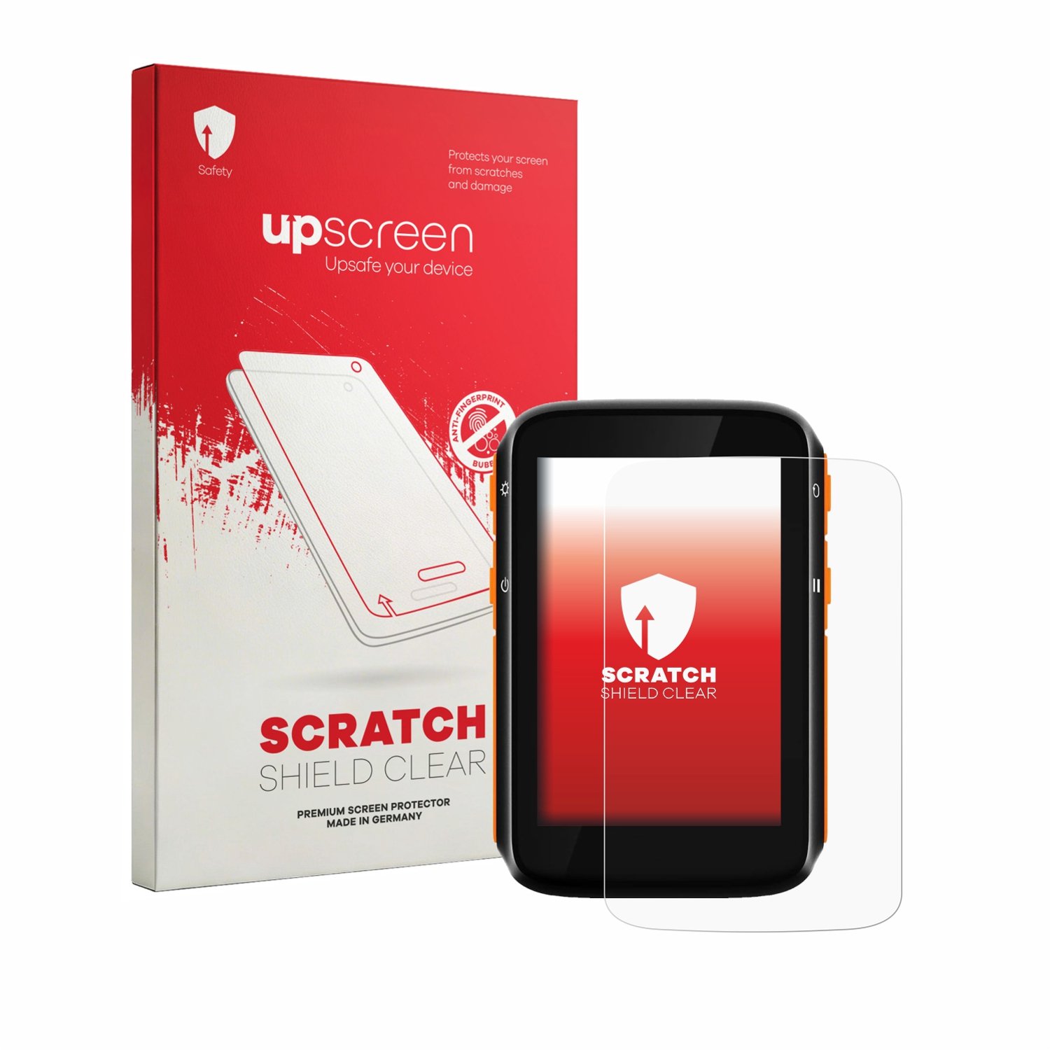 upscreen - Screenprotector voor CooSpo BC200 2024 - Folie Beschermfolie transparant