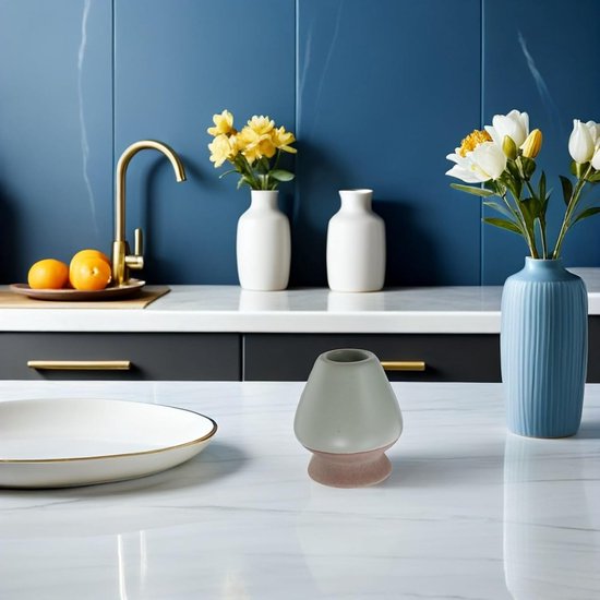 2 Stuks Matcha Thee-Installatie Matcha Chasen Houder Gardehouder Keramische Gardehouder Gardestandaard — afbeelding 4