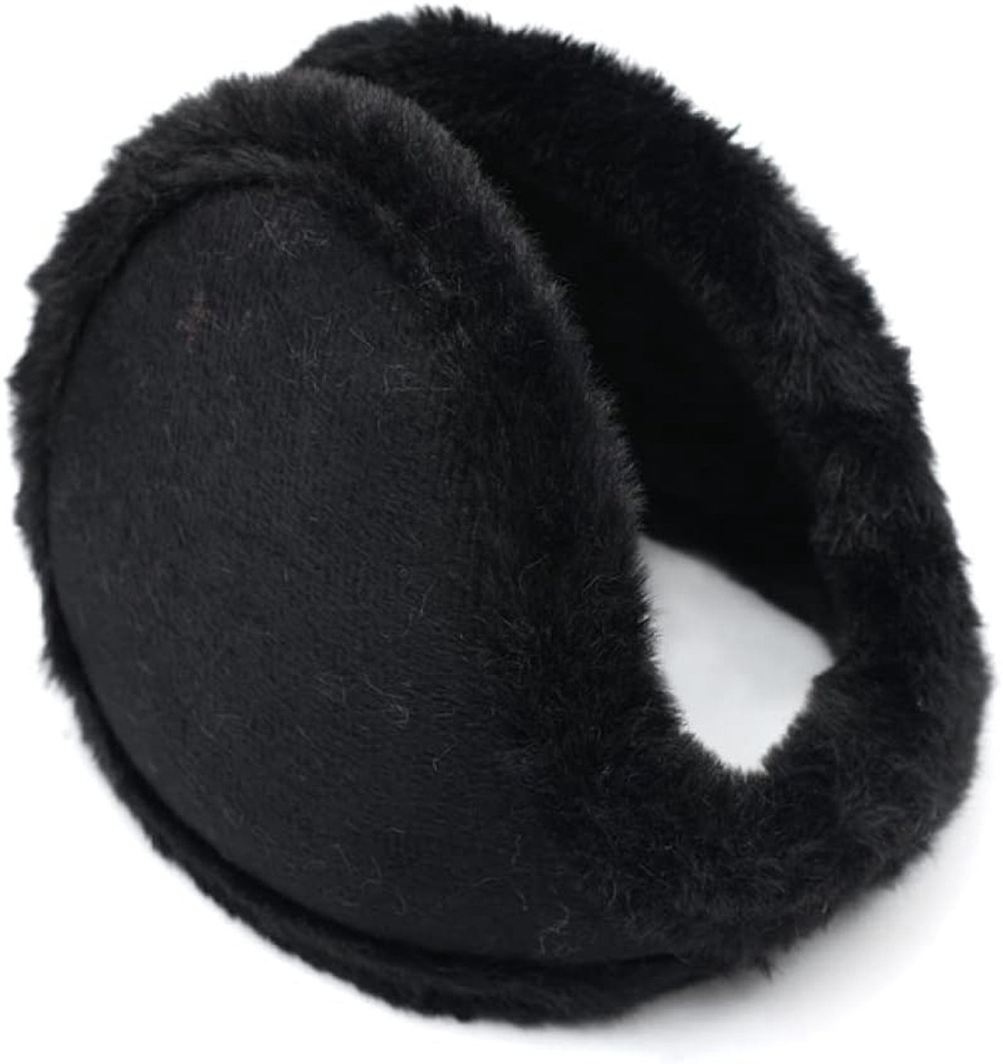 Winter oorwarmers Unisex Warm Bont Oorbeschermers Fluwelen Oorwarmers Winter Dikker Warmer Oor Cover voor Outdoor Fietsen Ski Pluche Oorbeschermer Warmers