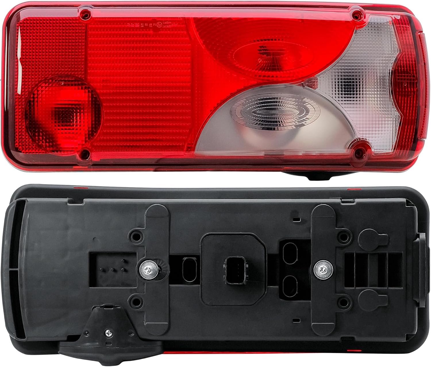 12V 24V achterlicht Rechts Passagierskant met achteruitrijwaarschuwing E-keurmerk geschikt voor IVECO Vrachtwagen Stralis X-Way S-Way T-Way