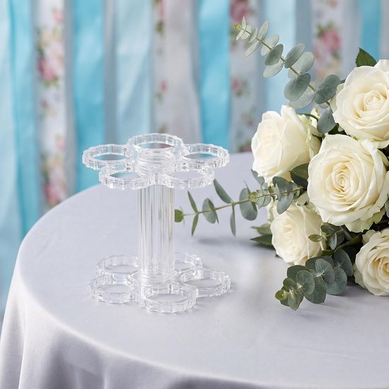 10 Stuks Transparante Spiral Ikebana Bloemhouder Herbruikbare Bloemstam Fixator voor Smalle Brede Vazen Onzichtbare Steun voor Bloemstukken Thuissfeer — afbeelding 3