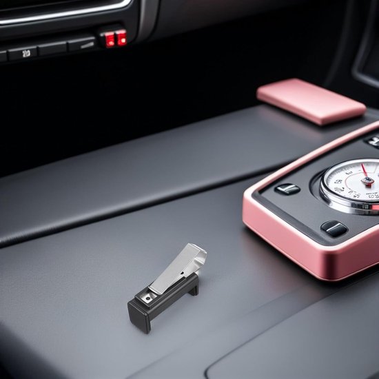 6 Stuks Universele Verstelbare Autovizier Afstandsbediening Houder Slagvaste Garage Deuropener Clip Geschikt voor Diverse Afstandsbedieningen Eenvoudige Installatie voor Dagelijks — afbeelding 2