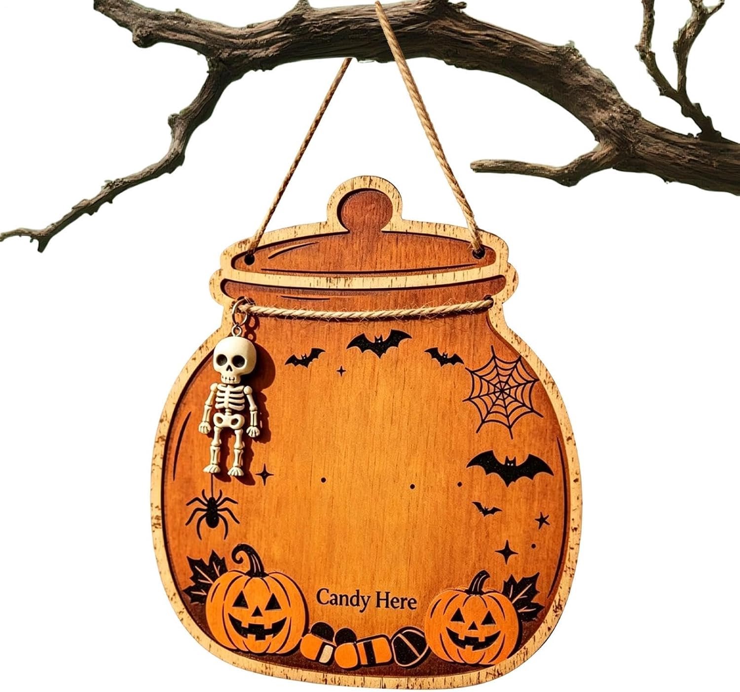 Houten Deurbord Snoep of je leven Vintage Decoratie