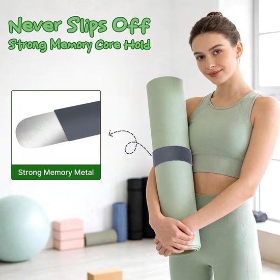 Yogamat bandjes 1 paar zware pad klapband van Yogamat — afbeelding 3