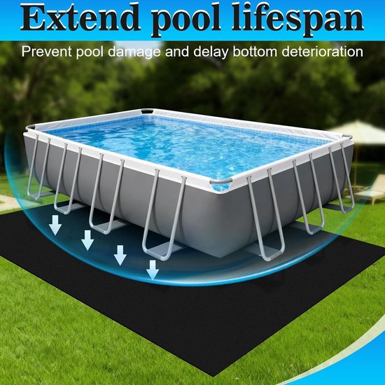 Pool Liner Heavy Duty lekbescherming Verdikte Vierkant — afbeelding 5