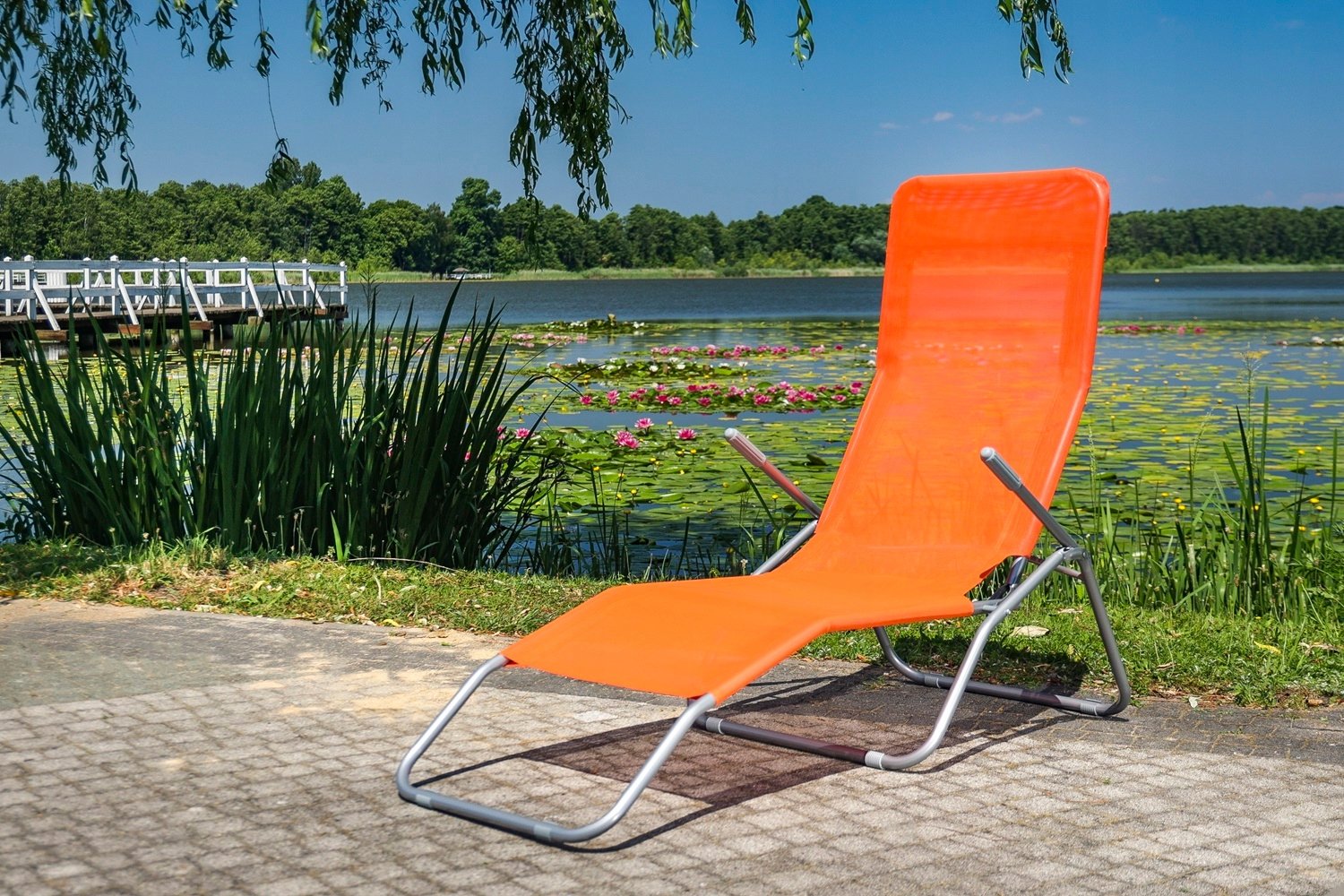 Opvouwbare ligstoel voor strand en tuin - comfortabel en duurzaam