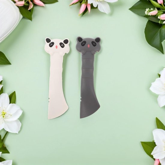 2 Stuks Delige Kattenvoerlepel Blikopener Set Veilige Siliconen Can Scoop voor Droog Voer voor Katten Honden Tijdbesparend Eenvoudig Te Reinigen Voedingshulpmiddel — afbeelding 5