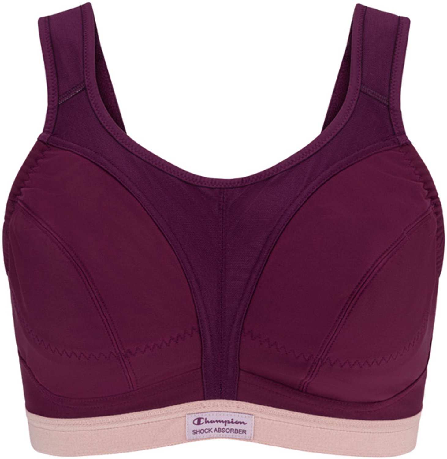 Shock Absorber Active D+ Classic Sport BH - Dark Purple - 70D