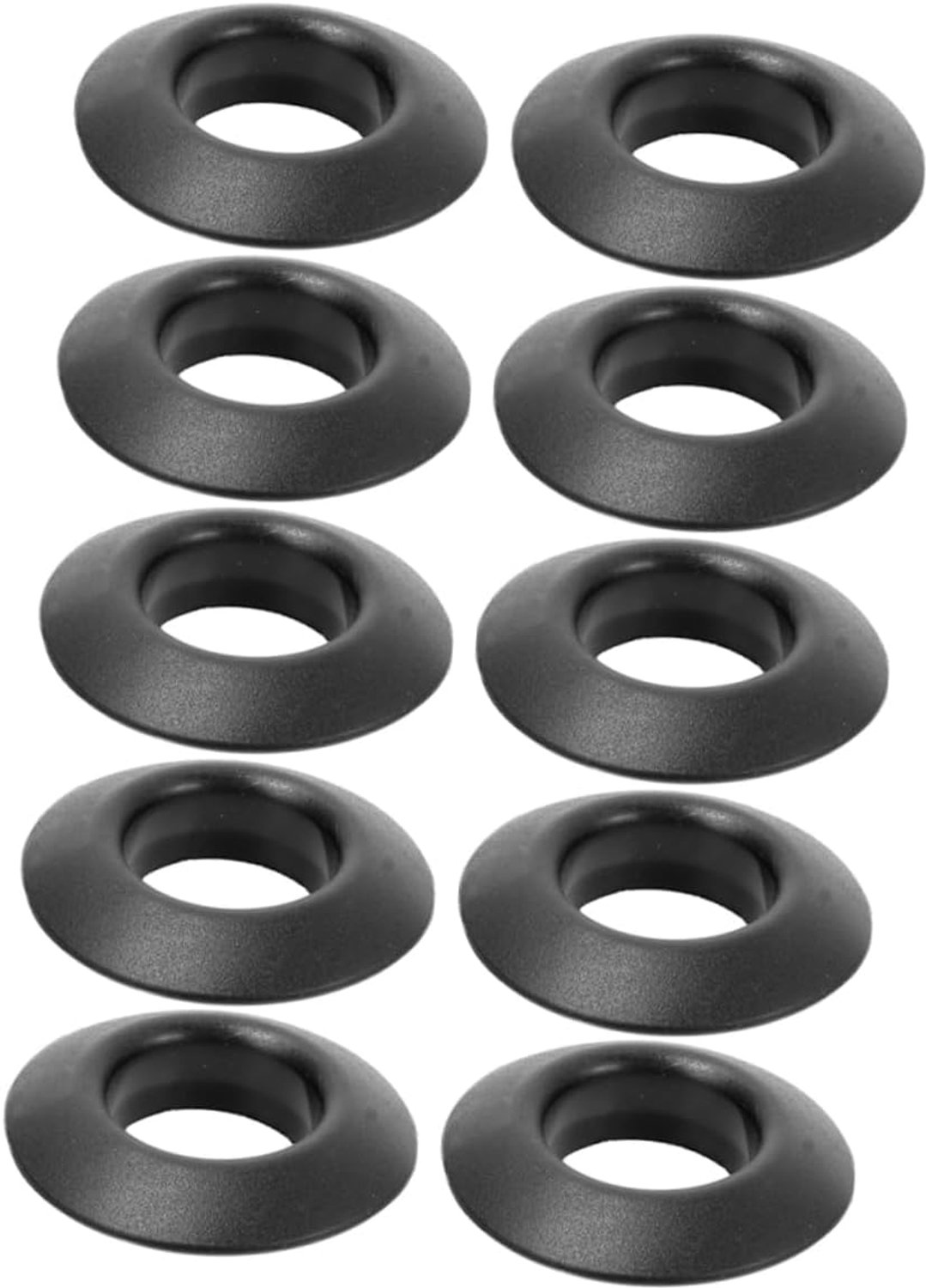 10 Paddle borgring rubberen sluitringen druppelbeschermers voor kajakpeddels peddel anti -druppelringen accessoire peddels druppelringen Zwart