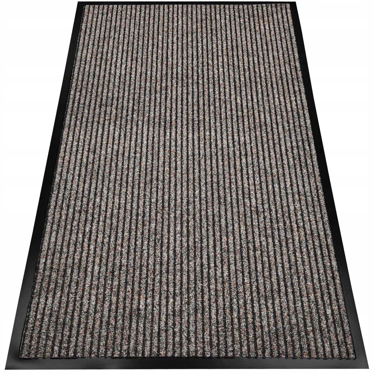 Merkloze Deurmat 60x80 cm - Beige, Antislip, Rubberen Rand