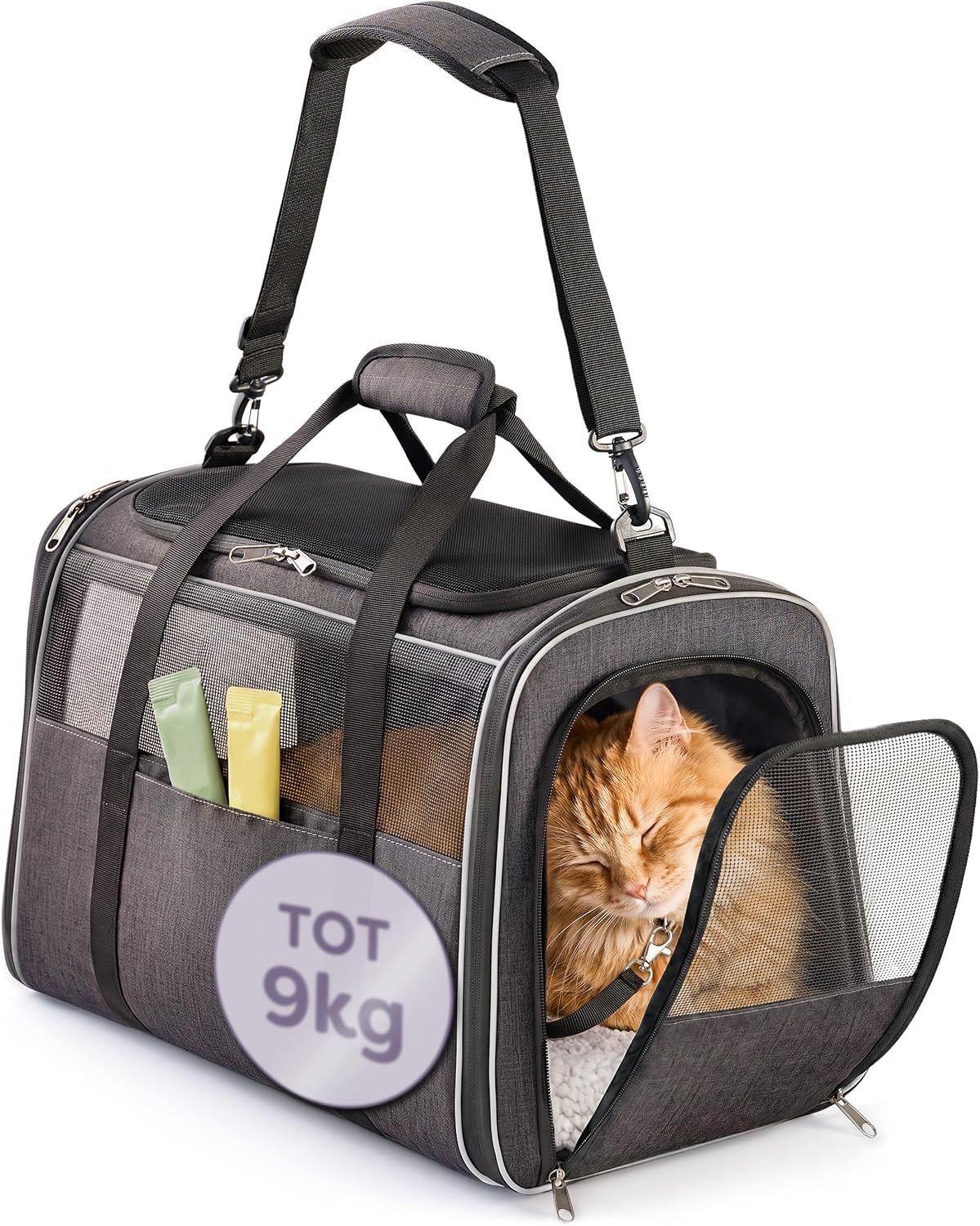 Knupis Transportbox voor Katten & Kleine Honden tot 9kg
