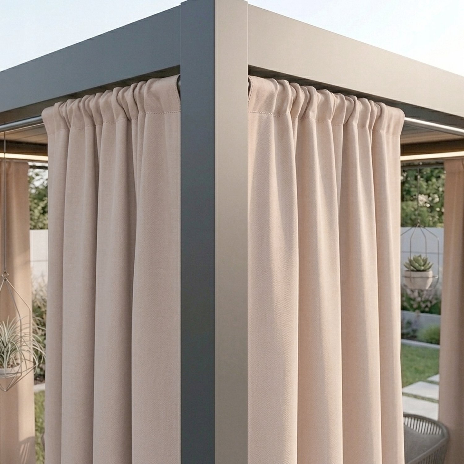 Waterdichte Tuindoeken 150x200cm - Beige - UV-bescherming & Privacy