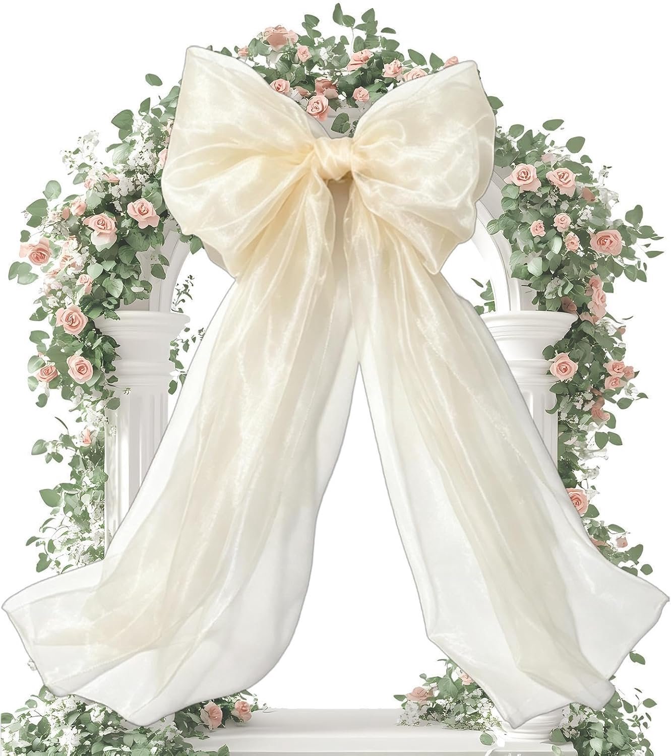 Kerstboomstrikken 18x70 inch decoratief flexibel middelpunt