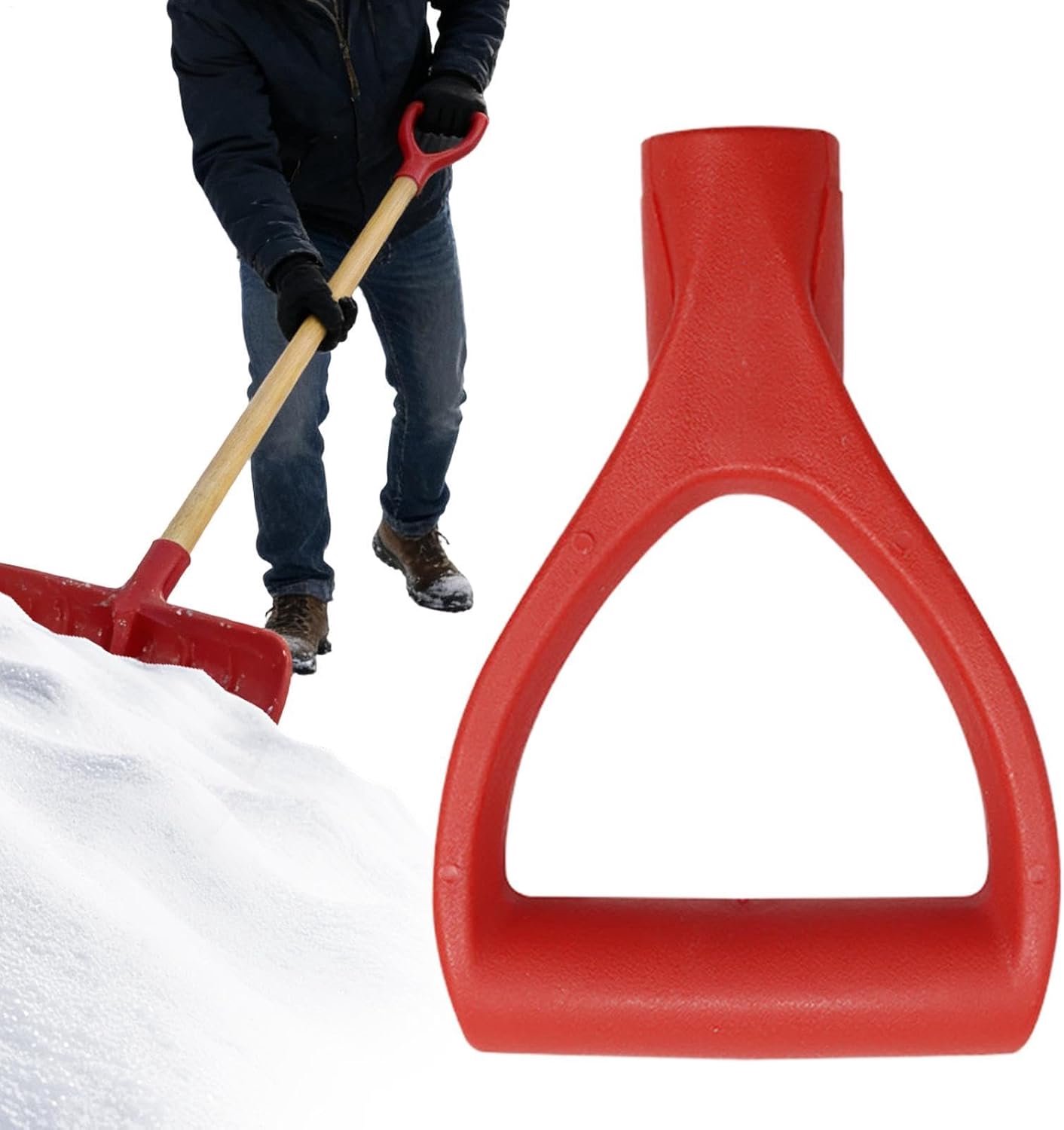 Schop Handvat Vervanging Ergonomische D Grip