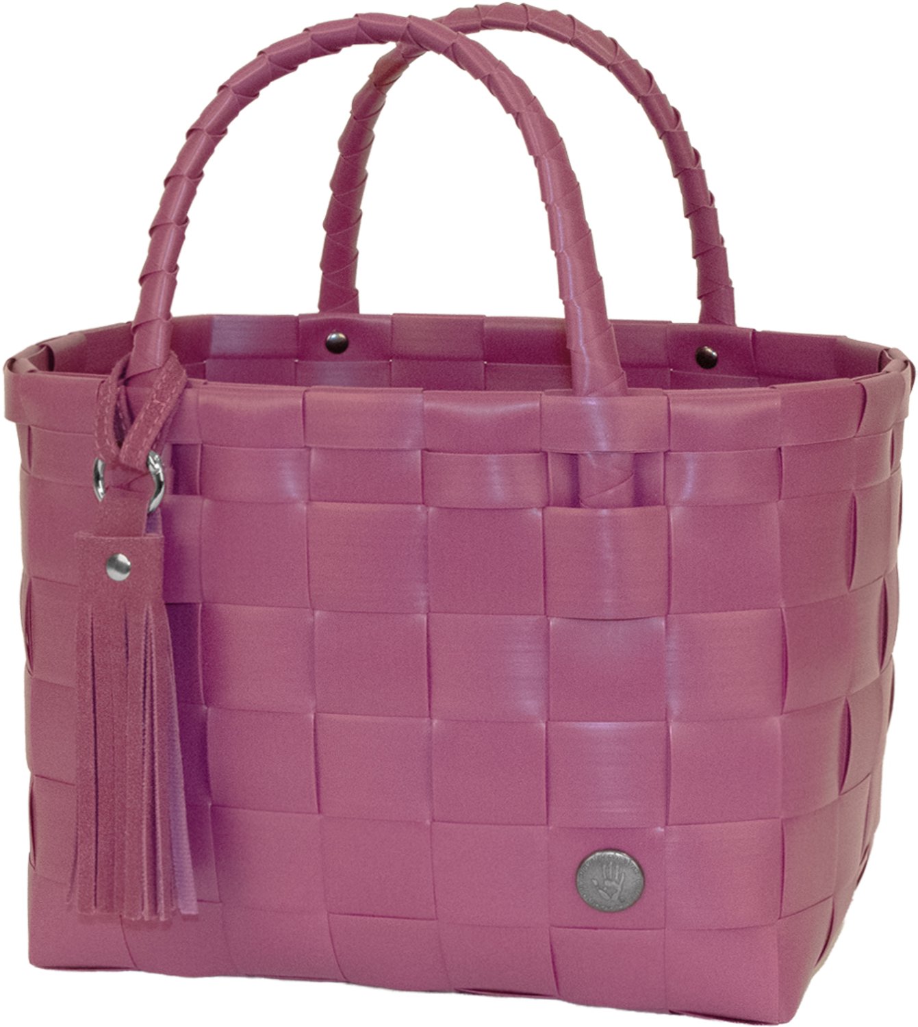 Handed By - Handtas - Shopper - City Bag - Tas - Werktas - Lunchtas - Kantoortas - Kwastje/tassel - Framboos roze - raspberry pink