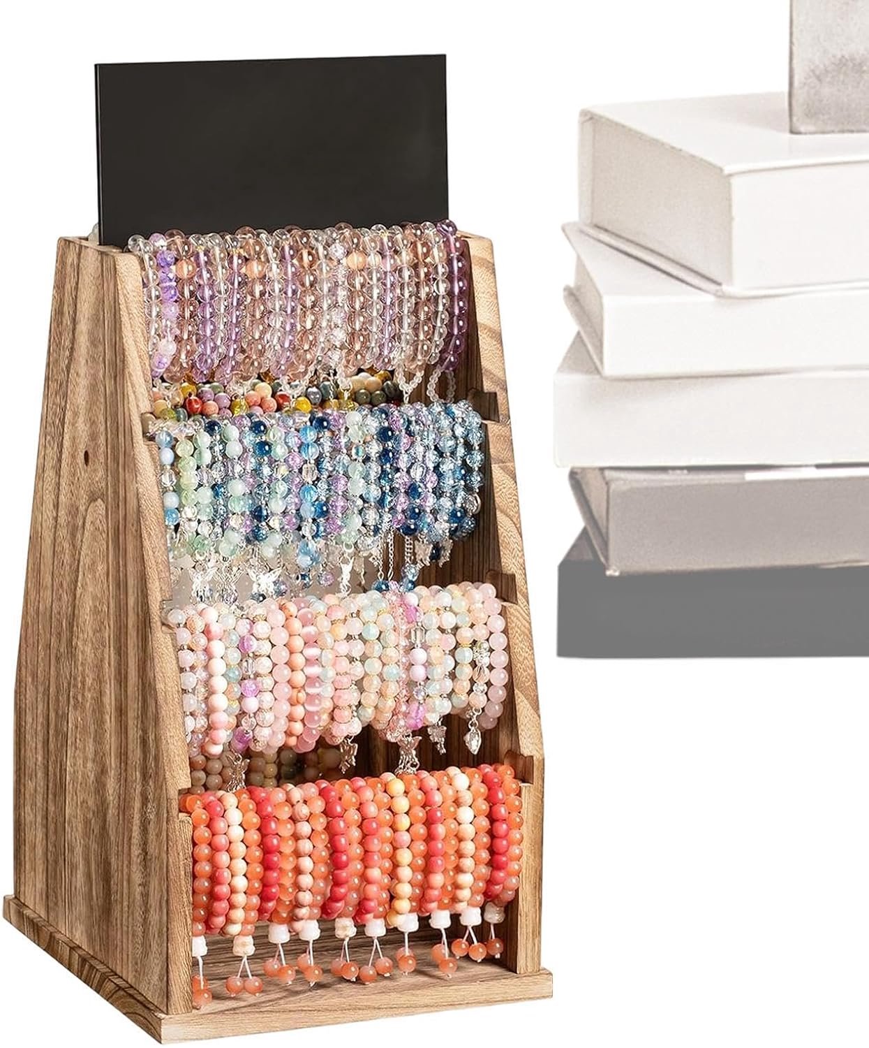Armbandhouder Display Dubbelzijdig Draaibaar 4 Organizer Standaard