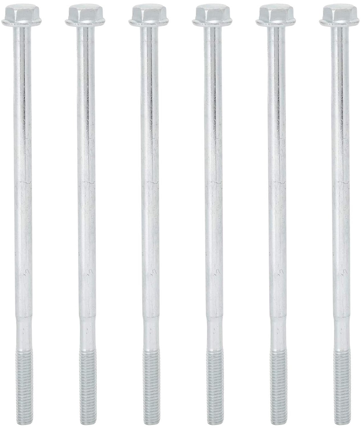 Chrees 20 Stuks Hoge Hardheid Flens Platte Kop Schroef Kit Voor Generator Bout Vervanging M6x135 Voor Veehouderij