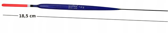 Shark Balsa Dobber 1.2g - Perfect Hunter, 18.5cm — afbeelding 2