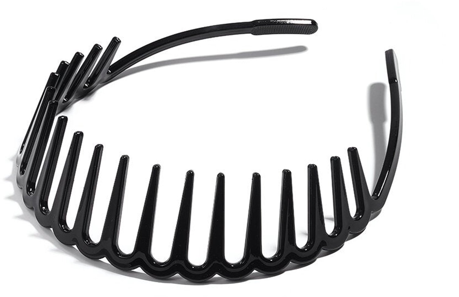 Elegant Solid Color Hair Bands For Women - Zwart - Goudlief.nl