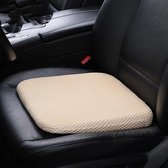Autostoelkussens - Ergonomische autostoelkussens - Autostoelkussens met traagschuim - Beige