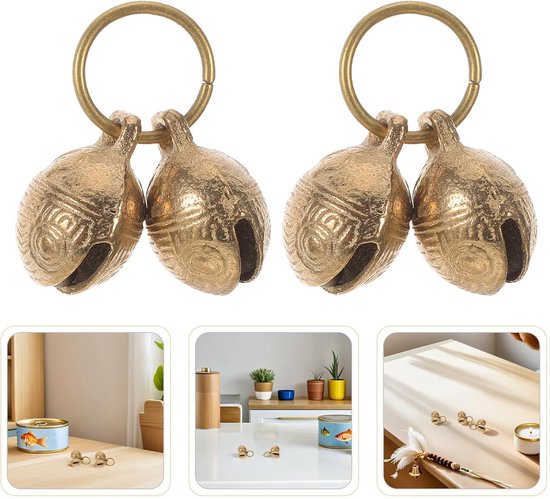 10 Stuks Huisdierhalsbandbellen Voor Honden Puppyhalsbandbellen Decoratie Voor Huisdierhalsbanden Hondenbel Huisdierbellen Voor Kattenhalsbanden Metalen Sluiting Voor — afbeelding 5