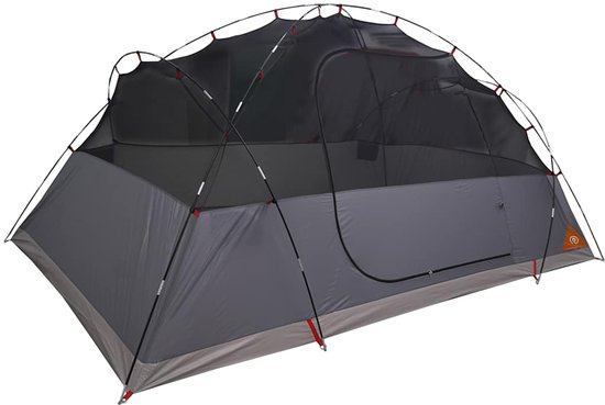 vidaXL-Tent-8-persoons-waterdicht-grijs-en-oranje van Vidaxl — afbeelding 2