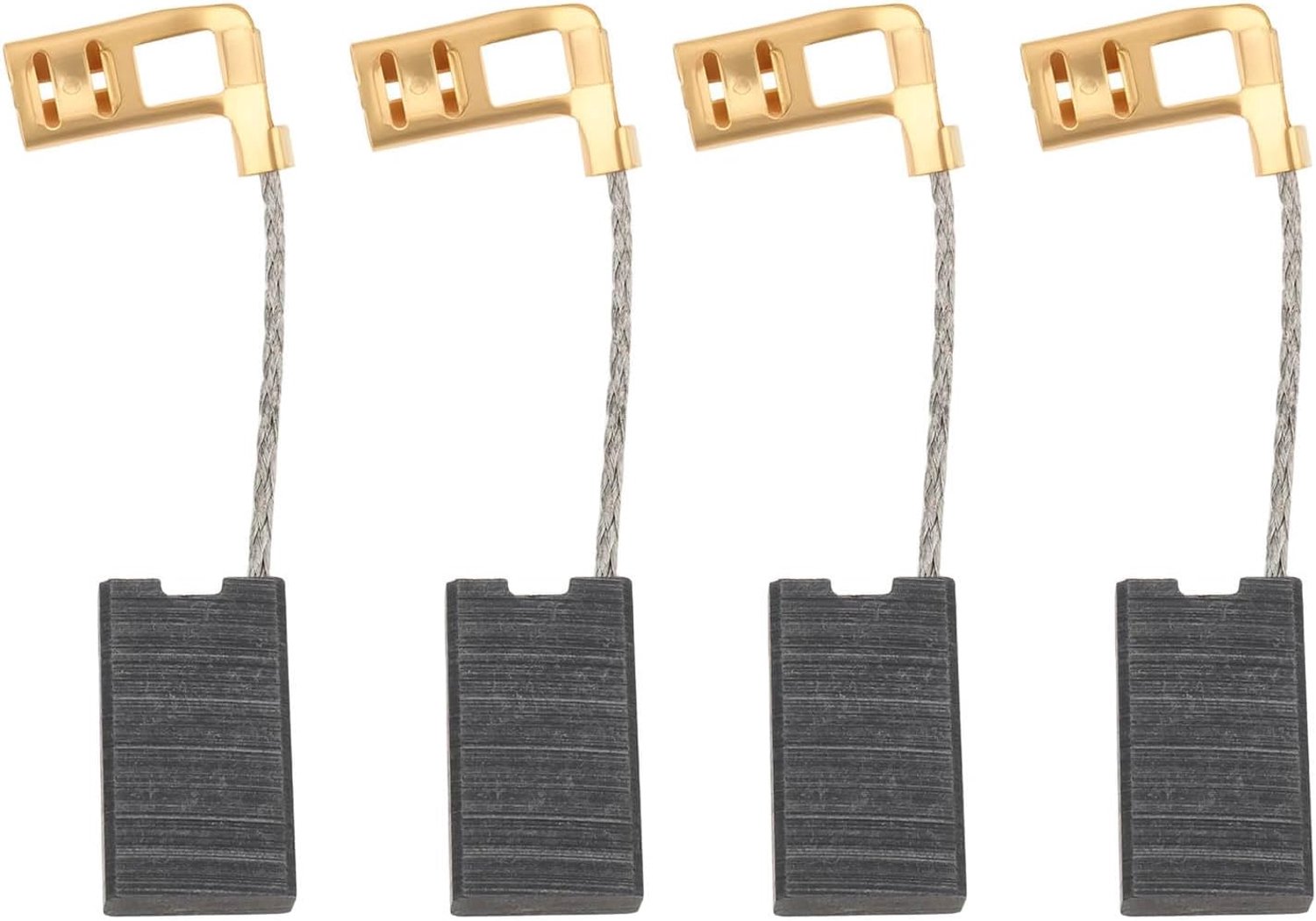 2 paar koolborstels Auto Stop Compatibel met Mafell Precieze 5x10x17mm Maat Compatibel met Mafell KST55SE MT55cc - ShopVlot