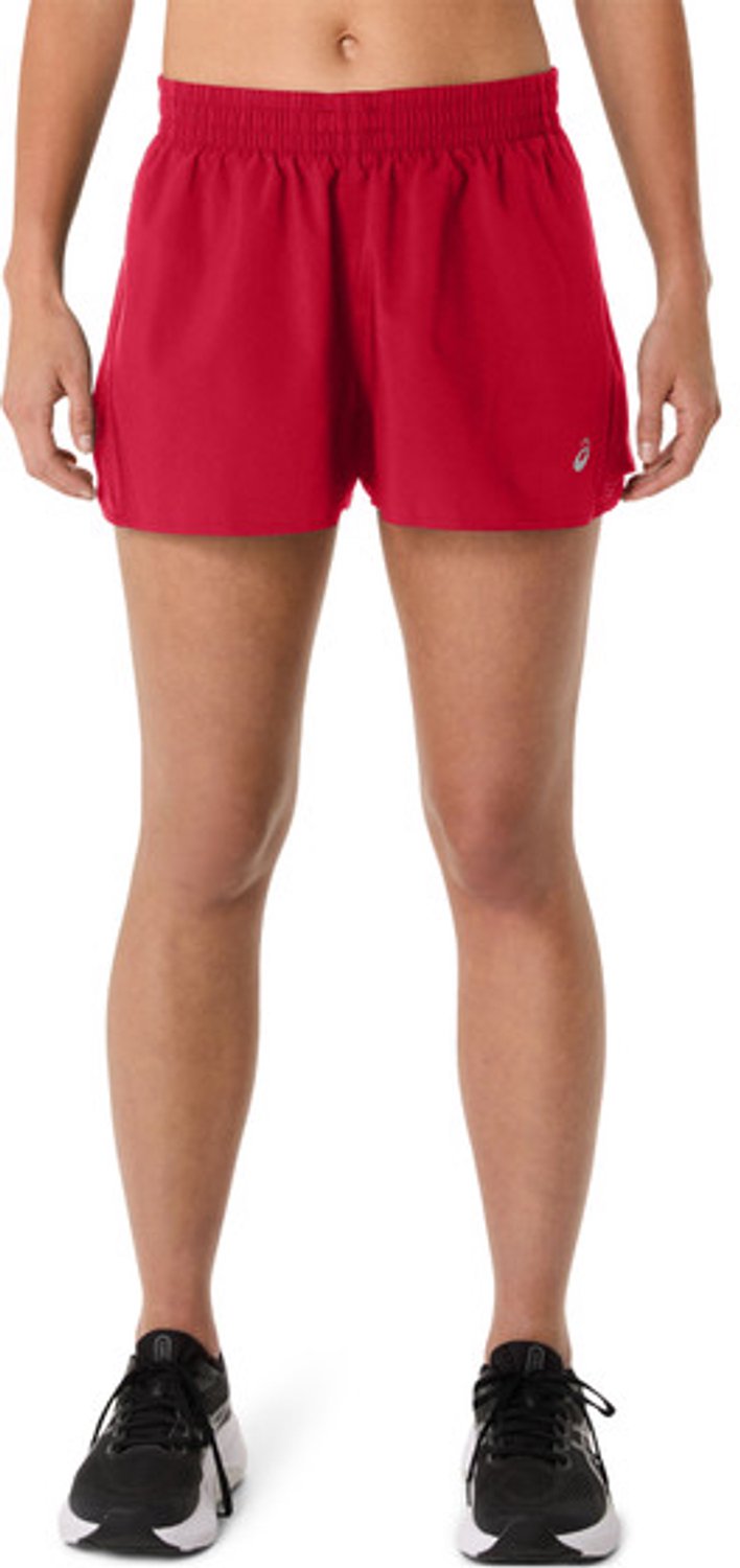 Asics Core Split Short Dames Hardloopshort Rood