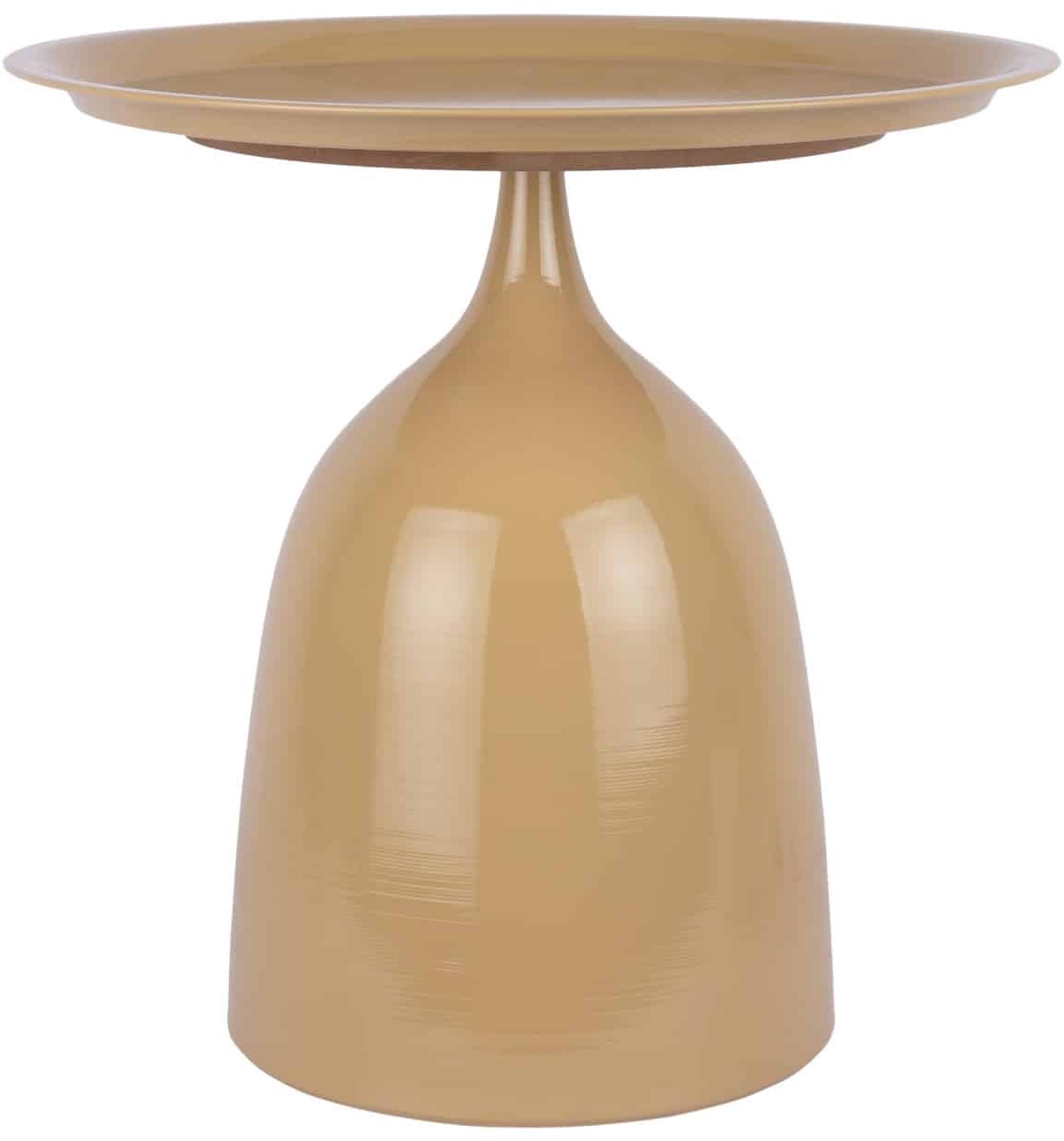 Leitmotiv Bijzettafel Paris - Lattebruin - 44x44x43cm - Scandinavisch