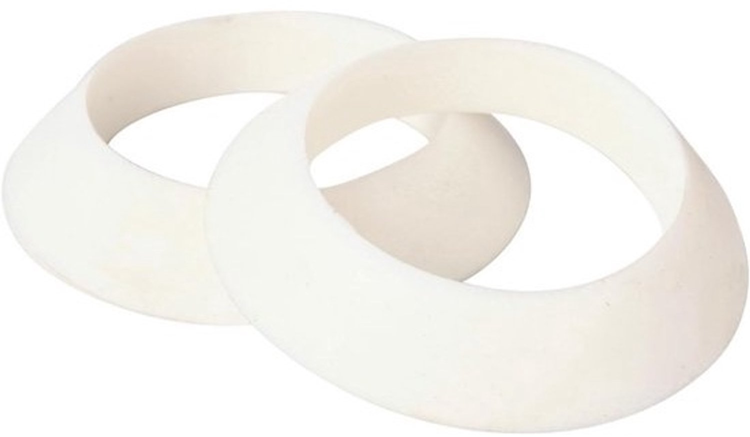 Rubberen afdichtingsring conisch voor wastafelafvoer 1 1/4 Inch - 2 stuks