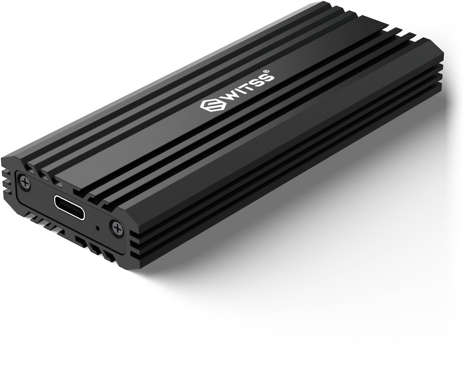 Switss® - M.2 SSD Behuizing NVMe - USB-C 20Gbps - Tot 8TB - Aluminium