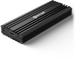 Switss® - M.2 SSD Behuizing NVMe - USB-C 20Gbps - Tot 8TB - Aluminium