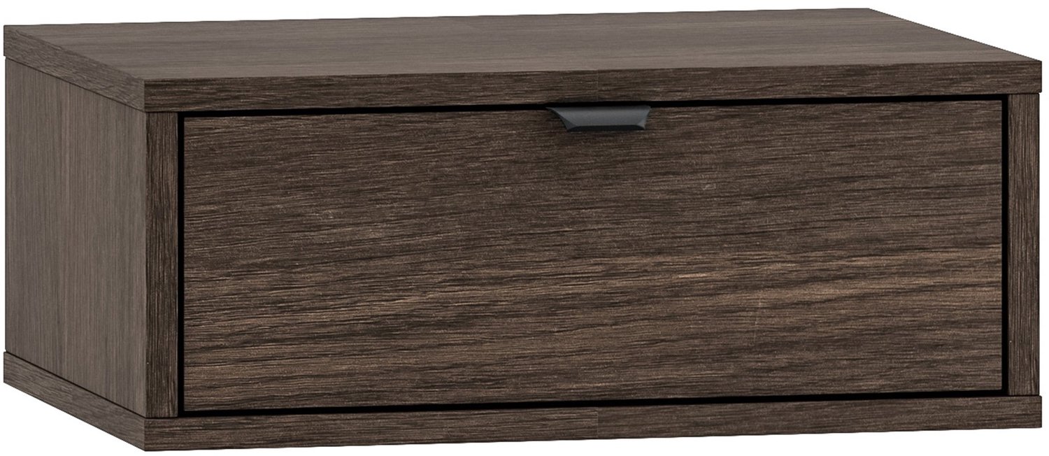 Selsey Heggers – nachtkastje met lade, eiken dunin, 45 cm eiken donker