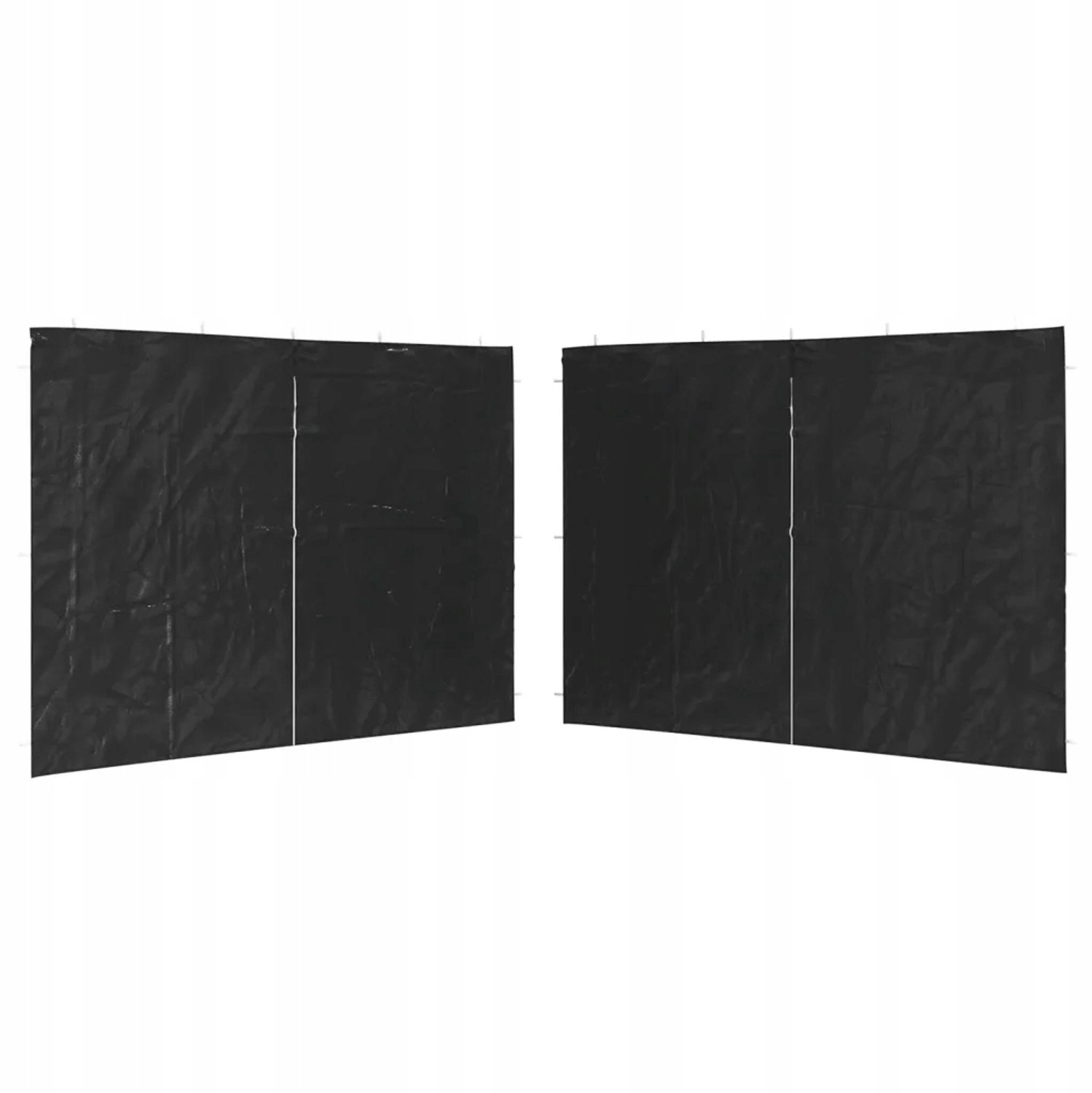 Zijwanden voor feesttent met rits, 300x195 cm, antraciet