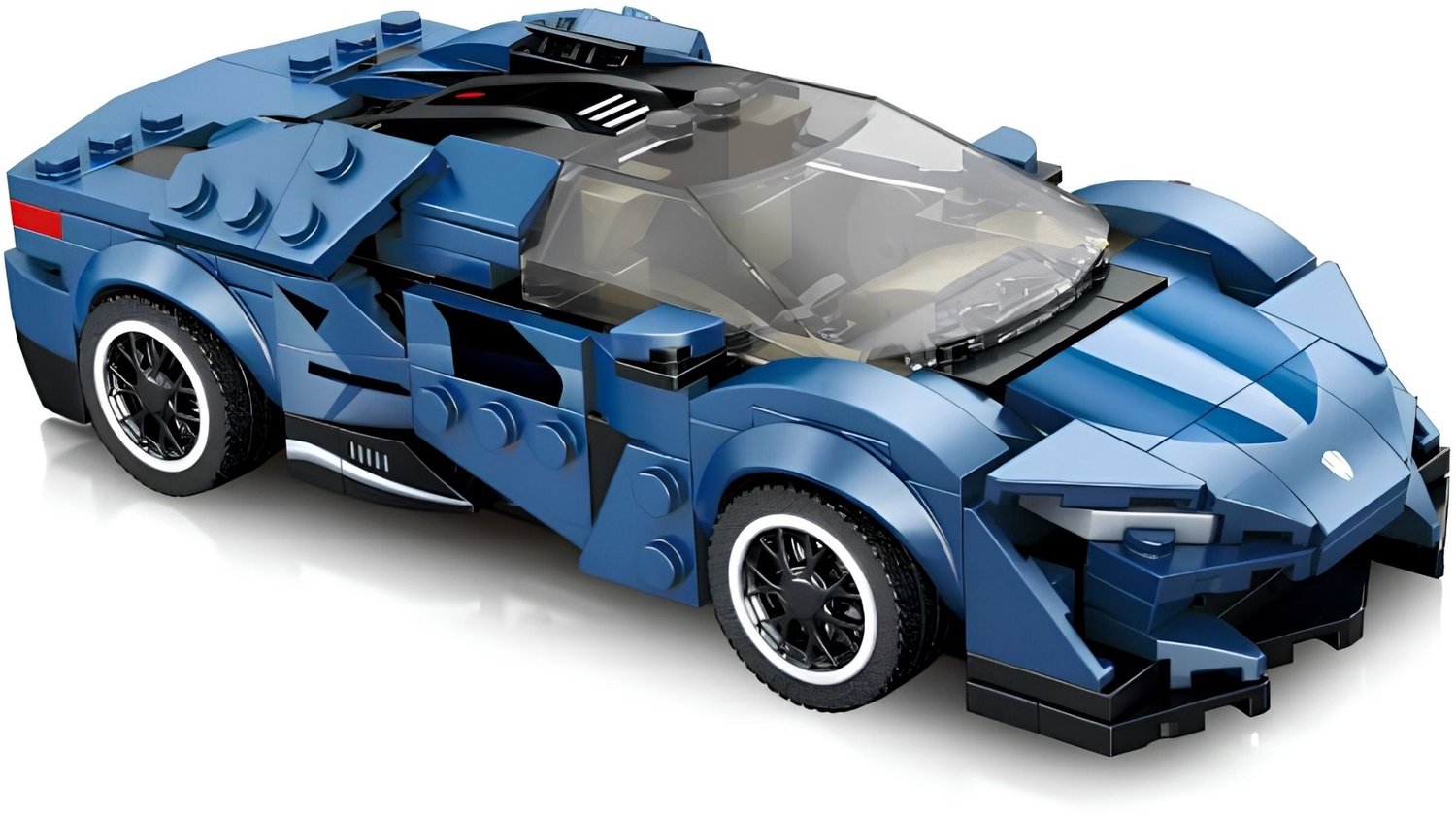 Reobrix 805 Koenigsegg Agera bouwset | City fast champions adventure | Creator classic motor bouwpakket | Technic speelgoed ideas voor volwassenen | Icons furious speed auto geschikt voor lego | Technische bouwdoos met 373 bouwstenen