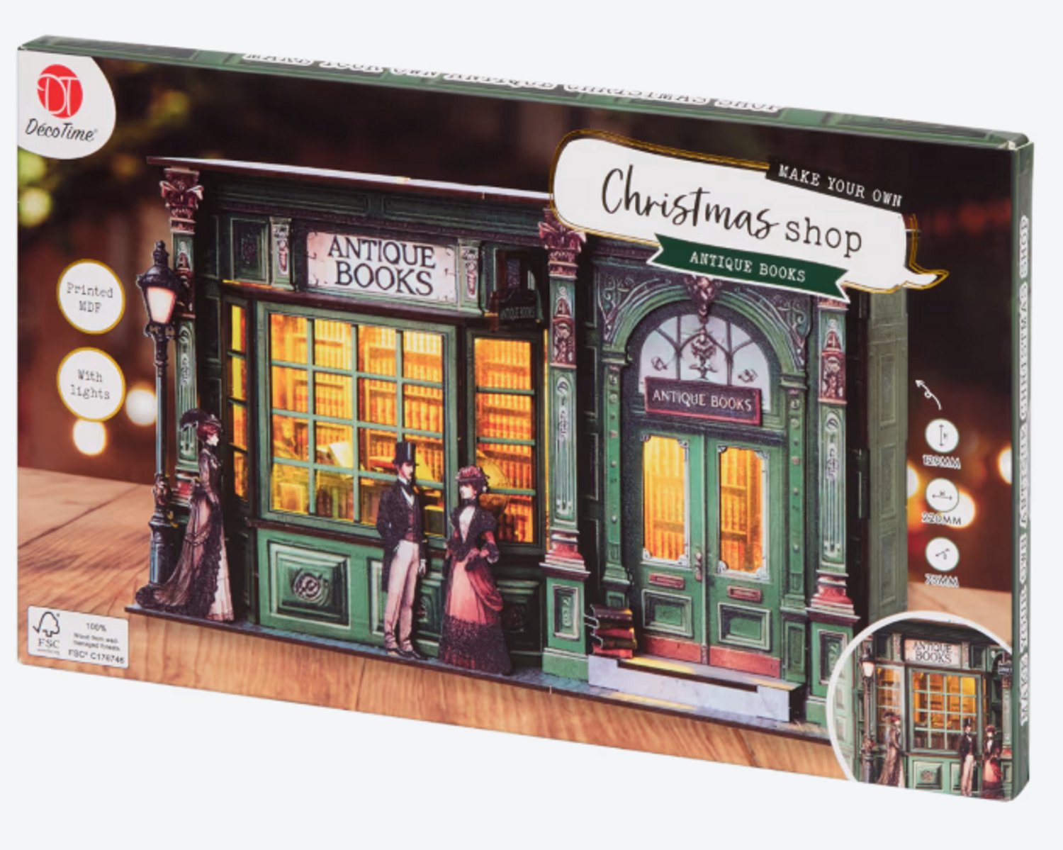 DecoTime Creëer je Eigen Antieke Kerstwinkel Antique Books
