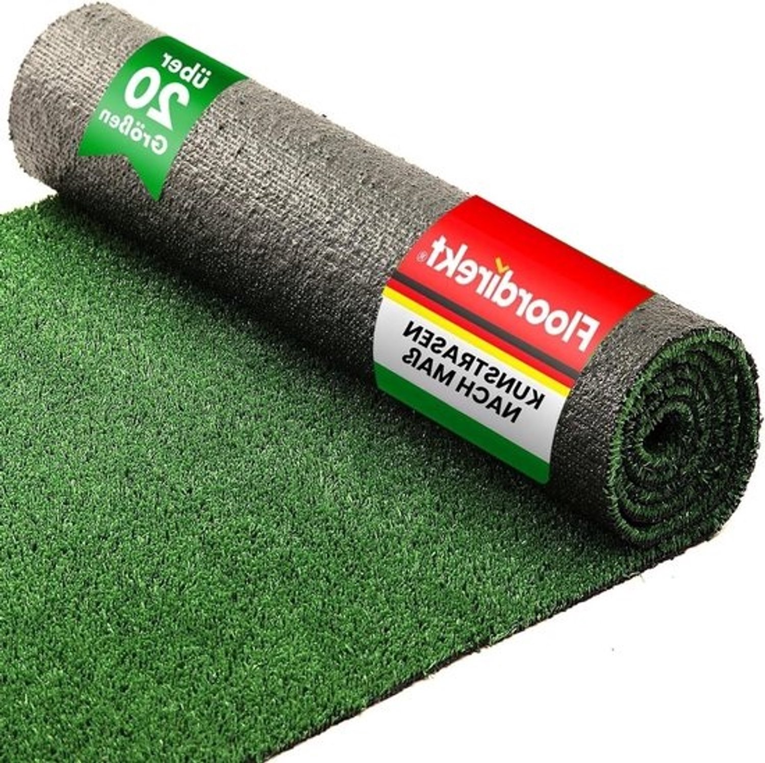 Kunstgras Tapijt - Grastapijt Balkon - Buiten Decoratie - Weerbestendig UV-bestendig - 2 x 1.5 m - Groen