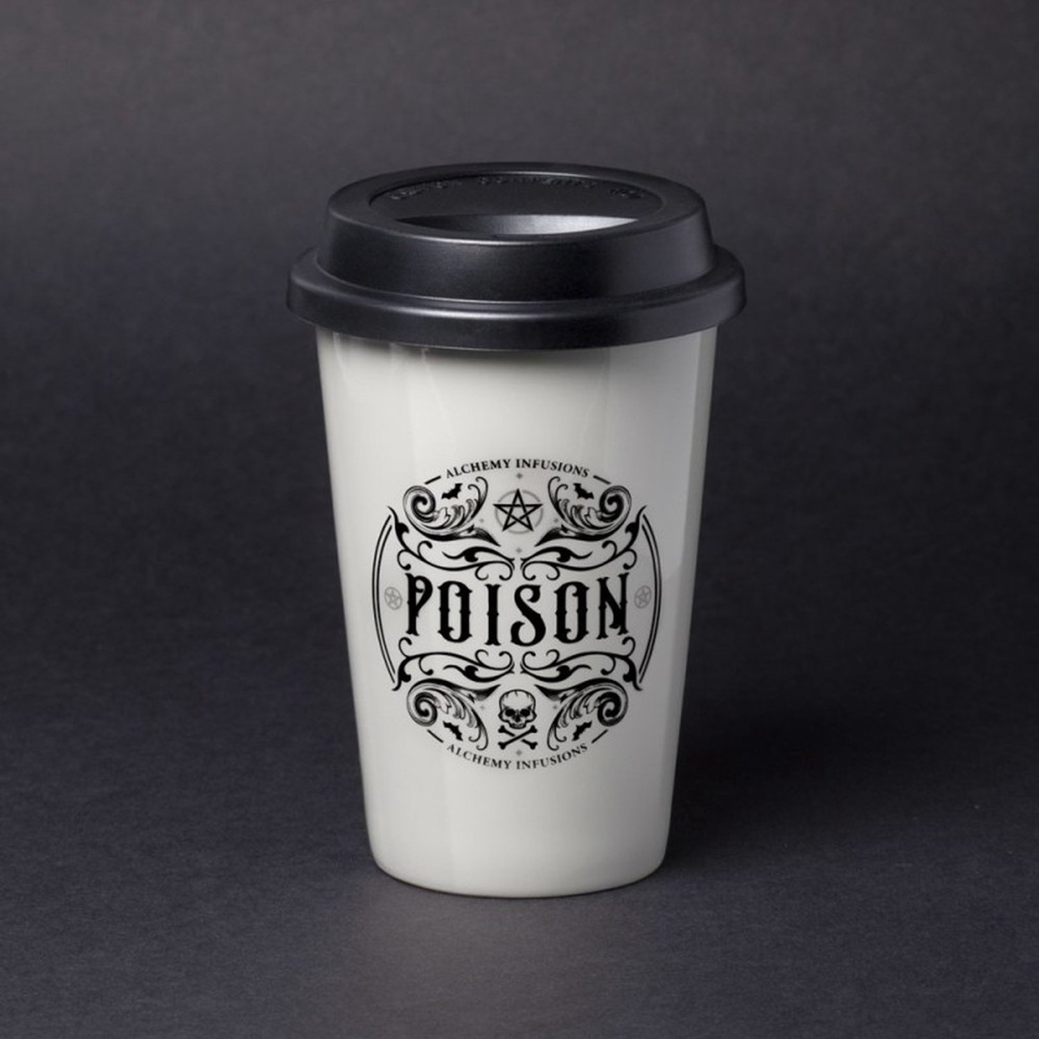 Alchemy - Poison Reisbeker - Gebroken wit