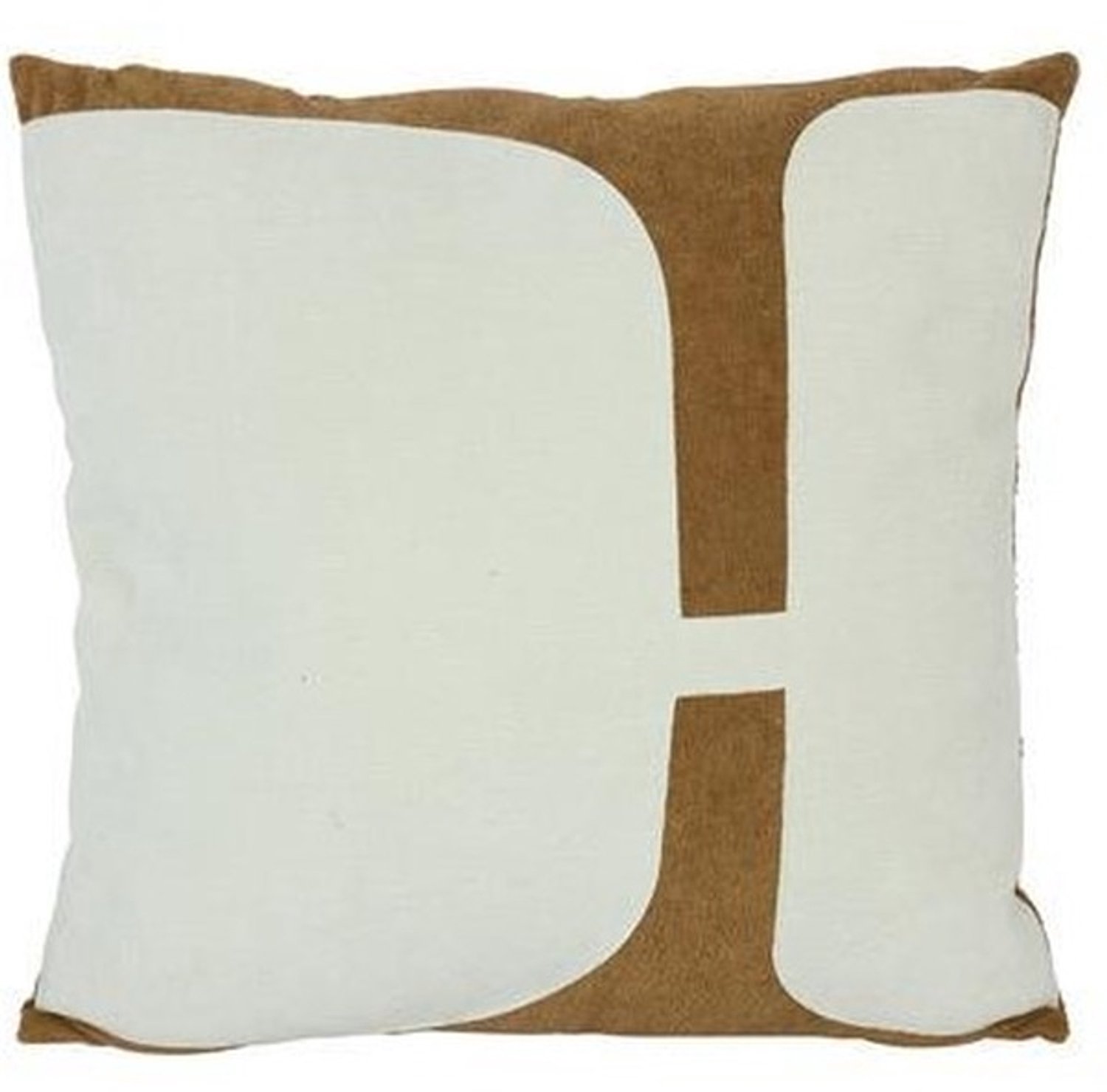 Countryfield kussen speelgoed Jos wit/bruin 45cm decoratief.