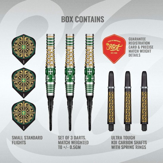 Softtip dart set 18g - 90% tungsten - hoogwaardig ontwerp - perfect voor wedstrijden - ShopVlot — afbeelding 4