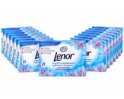 Lenor Droogtrommeldoekjes Éveil Printanier – 15 x 25 Stuks – 375 Doekjes – Voordeelverpakking