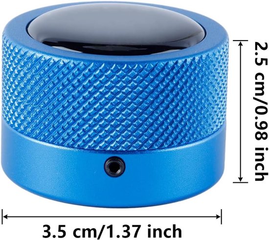 Aluminium Krijt Houder voor Biljart - Blauw, Compact & Duurzaam — afbeelding 5