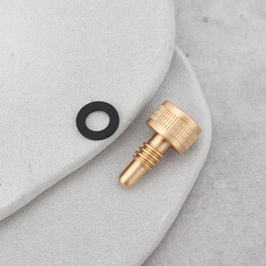 Messing Biljart Schroeven 17mm voor Keu - Gewicht Aanpassing (2 stuks) — afbeelding 2