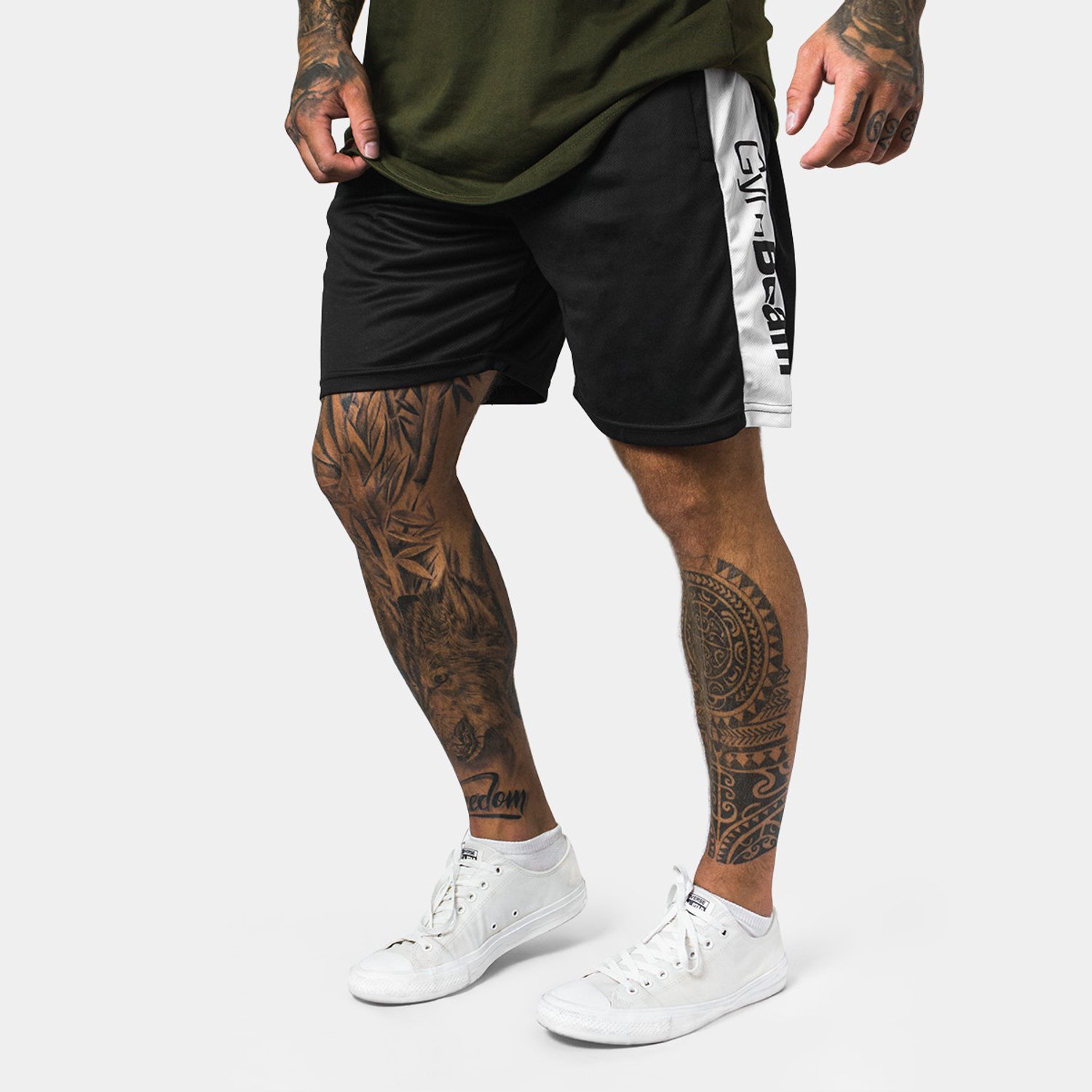 GymBeam Heren Vertical Korte Broek Zwart L