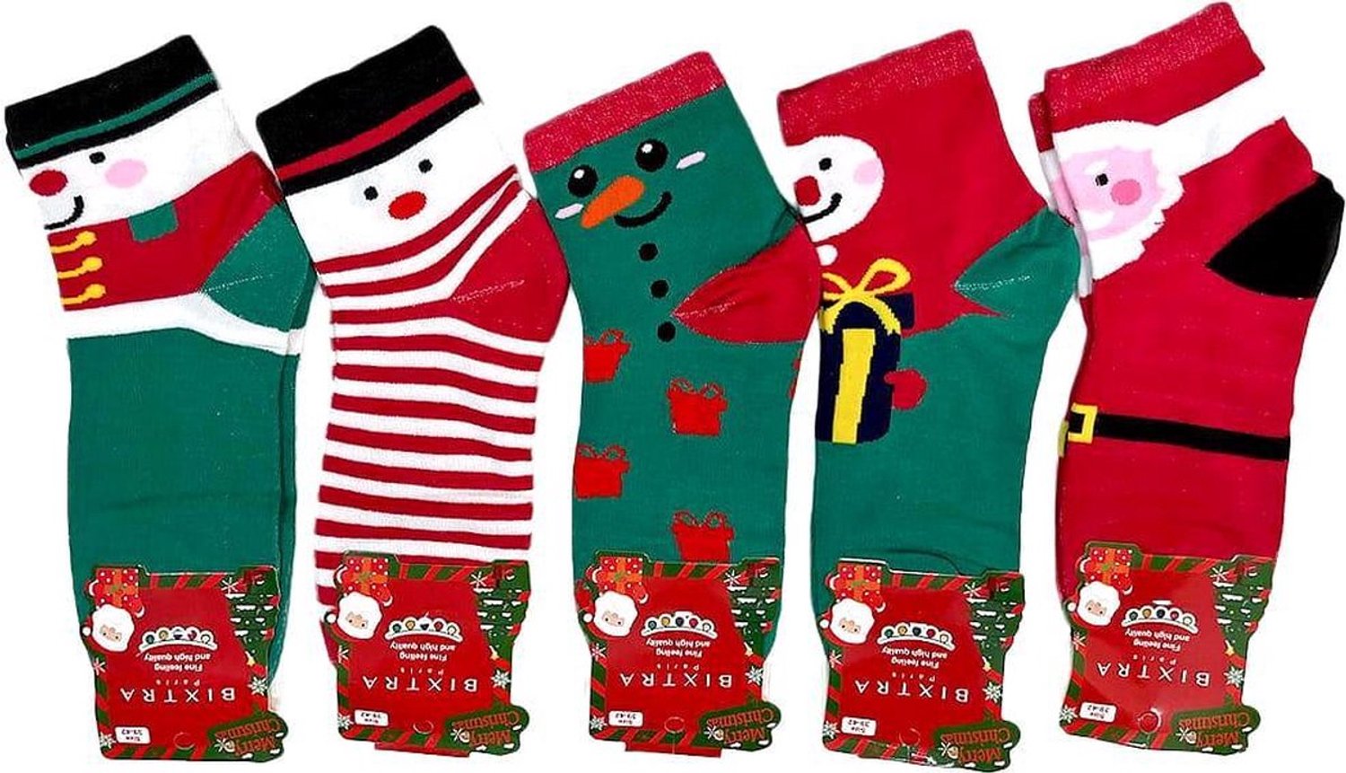Warme Dames Sokken Kerst | Zachte Kerstsokken | Winter Sokken | Kerstcadeau voor Vrouwen | Maat 35-38
