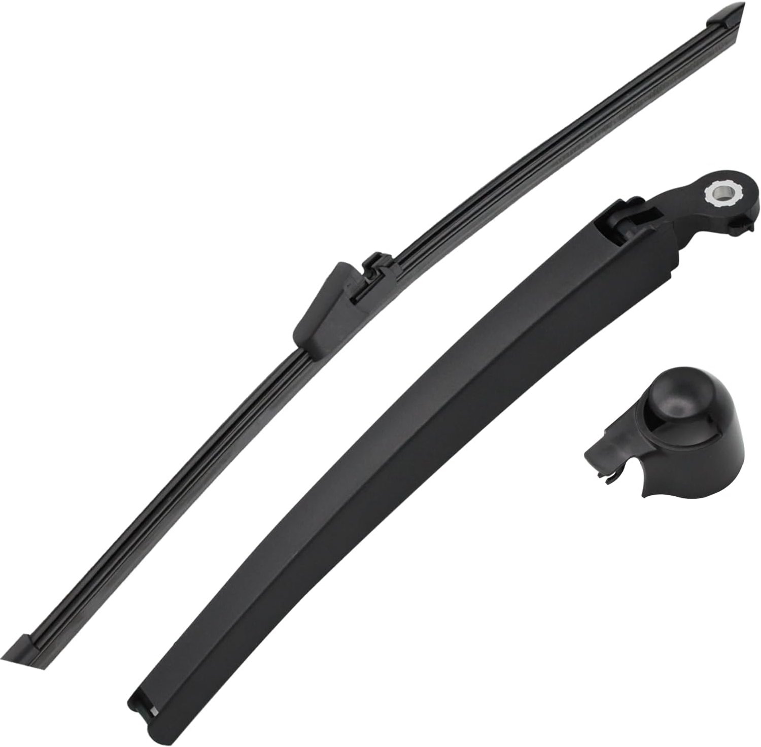Achterruitenwisser set Golf 5 - Hoogwaardige rubber - Geluidsarm - Voor optimale zichtbaarheid - ShopVlot